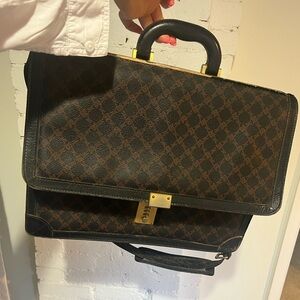 AUTHENTIC Bally Luxury Leather Briefcase